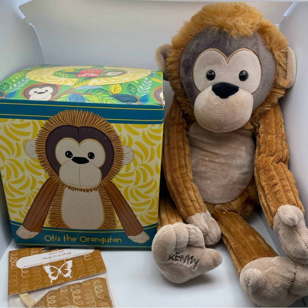 Scentsy Otis the Orangutan Plush - Brown and Cream